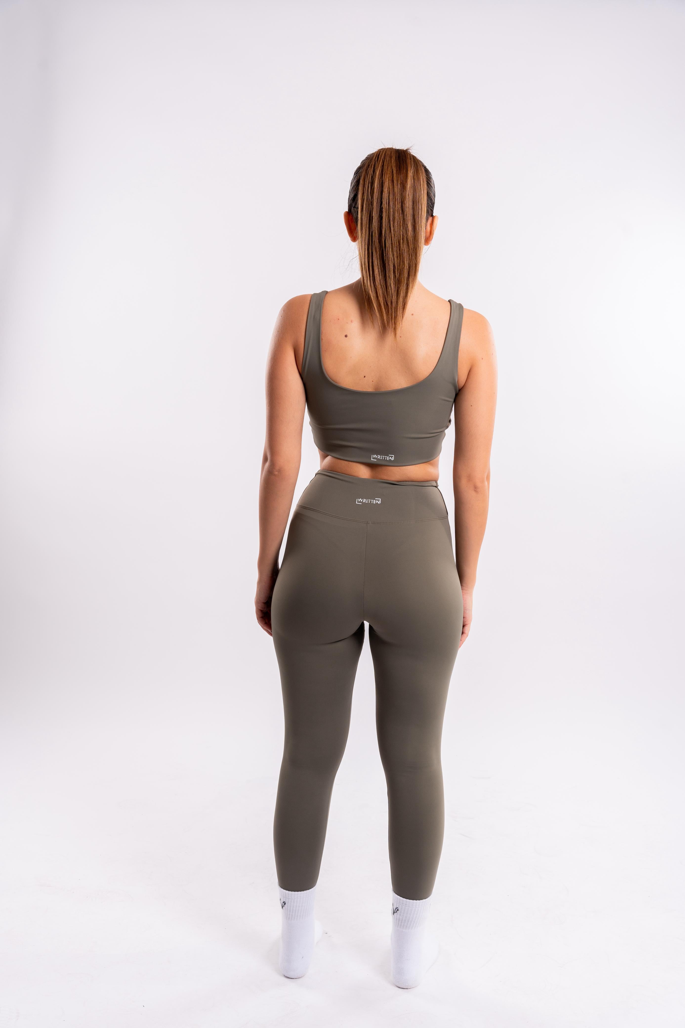 Basic Legging Olive Green